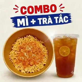 Mì trộn sốt thịt bằm kèm Trà tắc - 44.000 ₫ tại Mì Trộn Bếp Nhà Sa - Nguyễn Tiểu La