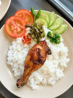 Hình ảnh Cơm đùi gà nướng