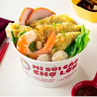 SOUP SỦI CẢO ĐẶC BIỆT - 95.000 ₫ tại Mì Sủi Cảo Chợ Lớn - Mì Xí Quách - Nơ Trang Long