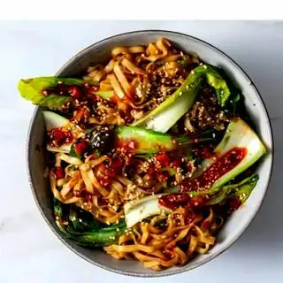 Hình ảnh Mì trường thọ trộn - khô