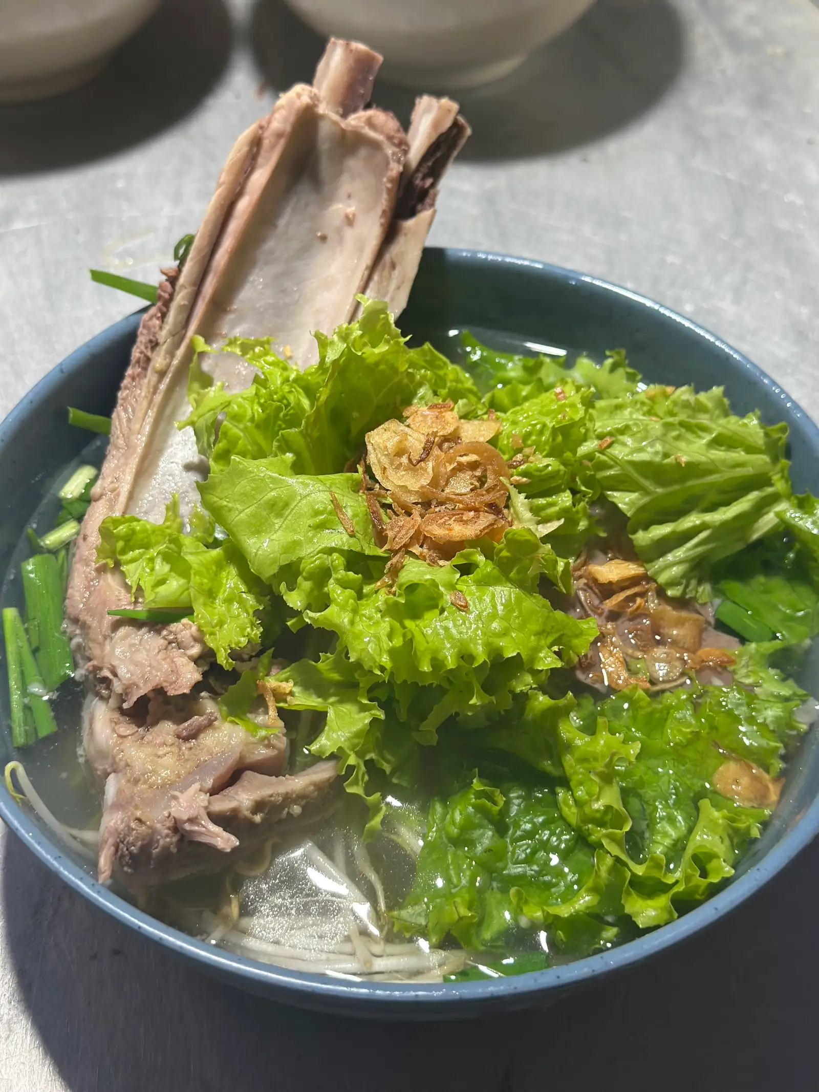 BÁNH CANH SƯỜN  - 55.000 ₫ tại Hủ Tiếu Mì, Nui & Bánh Canh Công Viên Lê Thị Riêng - Trường Sơn