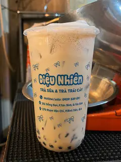 Hình ảnh Ô long đào sữa