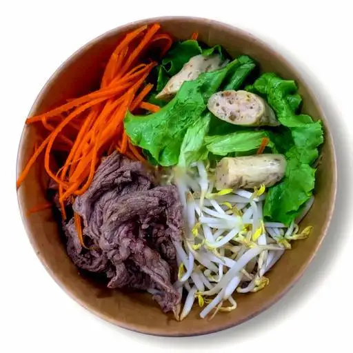Hình ảnh Bún bò trộn nam bộ