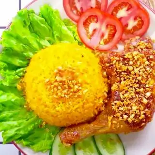 Cơm đùi gà mắm tỏi - 50.000 ₫ tại Cơm Gà Cô Thanh - Hồ Thị Kỷ