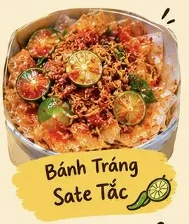 Hình ảnh Bánh Tráng Sate