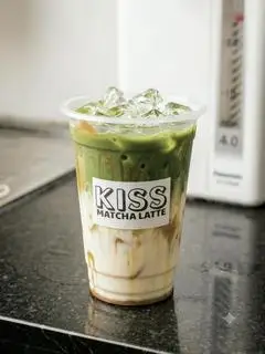 Hình ảnh Matcha latte caramel