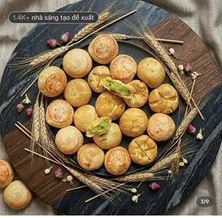 Hình ảnh Bánh dừa nướng thơm béo ít ngọt (3 cái)