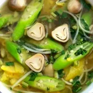 Canh chua chay - Sour soup - 50.000 ₫ tại Thiền Tịnh - Cơm Chay - Vũ Huy Tấn
