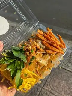 Bánh dẻo trộn mỡ hành chay - 34.000 ₫ tại Bánh Tráng Ghiền - Ngô Quyền