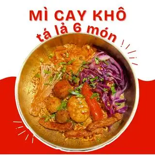 Mì cay khô tá lả - 69.000 ₫ tại Mee Dee - Mì Trộn & Giải Khát - Điện Biên Phủ
