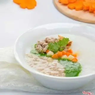 Cháo thịt heo - cháo tôm phô mai - 45.000 ₫ tại Cháo Dinh Dưỡng Việt Soup - Hòa Hảo