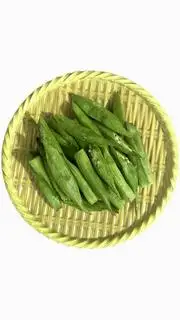 Đậu bắp chiên - 8.000 ₫ tại Tiệm Nhà Hằng - Ăn Vặt, Mì Trộn & Cá Viên Chiên - Nguyễn Văn Quỳ