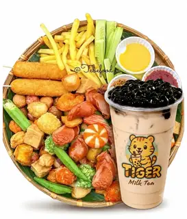Combo gây nghiện - 70.000 ₫ tại Tiger MilkTea - Trà Sữa & Ăn Vặt - Cách Mạng Tháng 8
