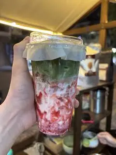 Hình ảnh Matcha/Houjicha dâu