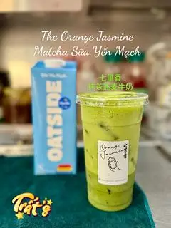 Matcha Latte Sữa Yến Mạch - 49.000 ₫ tại Trà Sữa Orange Jasmine - Đường 3/2 