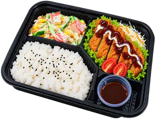 Hình ảnh Bento Heo chiên xù - Tonkatsu bento