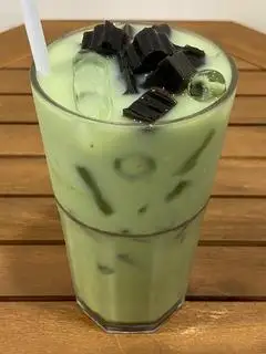 Sữa đậu nành matcha sương sáo - 26.000 ₫ tại Tàu Hũ Xuyên Thời Gian - Cách Mạng Tháng Tám