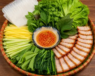 Hình ảnh Cuốn thịt heo quay