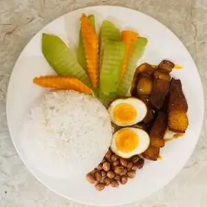 Hình ảnh Cơm thịt kho trứng