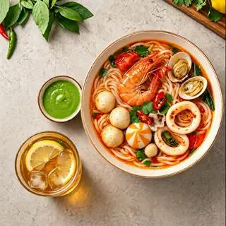 Hình ảnh COMBO Thập Cẩm + nước tự chọn 