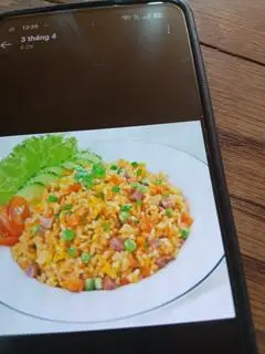 Hình ảnh cơm rang thập cẩm