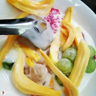 Hình ảnh sữa chua mít trân châu thạch