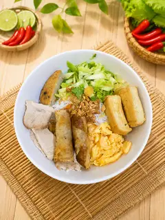 Hình ảnh  Bún Nước Tương Chả lụa + thịt luộc, đậu hũ