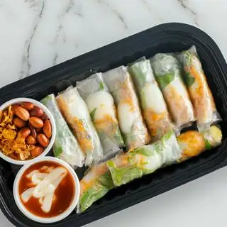 Bánh tráng cuộn chấm mắm me - 37.000 ₫ tại Helios - Ăn Vặt & Trà Sữa