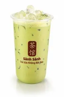 Trà sữa matcha - 25.000 ₫ tại Trà Sữa Không Bột Béo - Tiệm Trà HongKong Sảnh Sảnh - Hai Bà Trưng