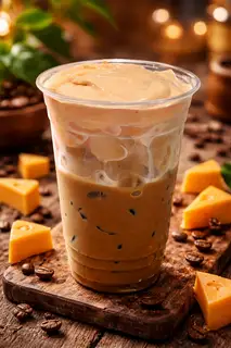 Hình ảnh Cà Phê Kem Phô Mai Béo Mịn – Coffee Cheese Foam Thơm Ngon, Chuẩn Vị Quán