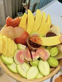 Hình ảnh Tropical paradise - hộp trái cây nhiệt đới - lớn tặng kèm muối 