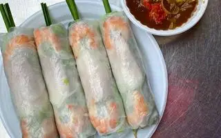 Gỏi Cuốn Tôm Thịt - 5C - 55.000 ₫ tại Bánh Xèo Miền Trung & Gỏi Cuốn - Chợ Da Sà