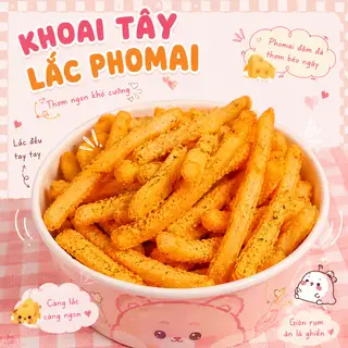 Hình ảnh khoai tây chiên (lắc phomai) size L