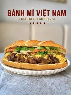 Hình ảnh Bánh Mì Thịt Nướng PhoMai