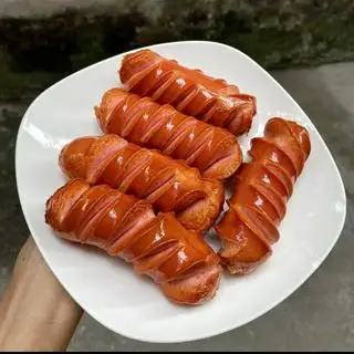 Xúc xích chiên VEAL - 14.000 ₫ tại  Chú Khải - Mì Trộn Indomie - Hồng Trà Tắc - Nguyễn Cảnh Chân
