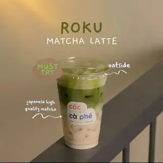 Roku matcha latte - 56.900 ₫ tại Cốc Cà Phê - Matcha Latte - Nguyễn Cửu Vân