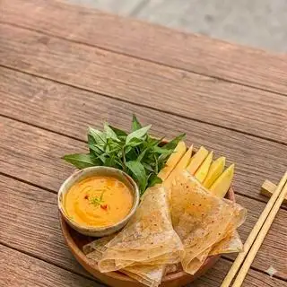 Hình ảnh Bánh Tráng Chấm + muối chay