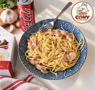 Hình ảnh Mì ý sốt kem thịt heo + 01 Coca 320ml