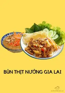 Bún Thịt Nướng Gia Lai - 55.000 ₫ tại Quán Nhớ Gia Lai - Đặc Sản Gia Lai - Hoa Cúc