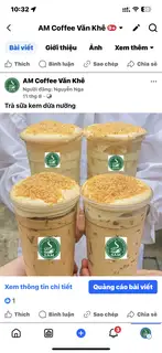 Hình ảnh Trà Sữa Kem Dừa Nướng