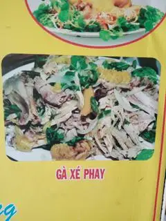 Hình ảnh gà xé phay