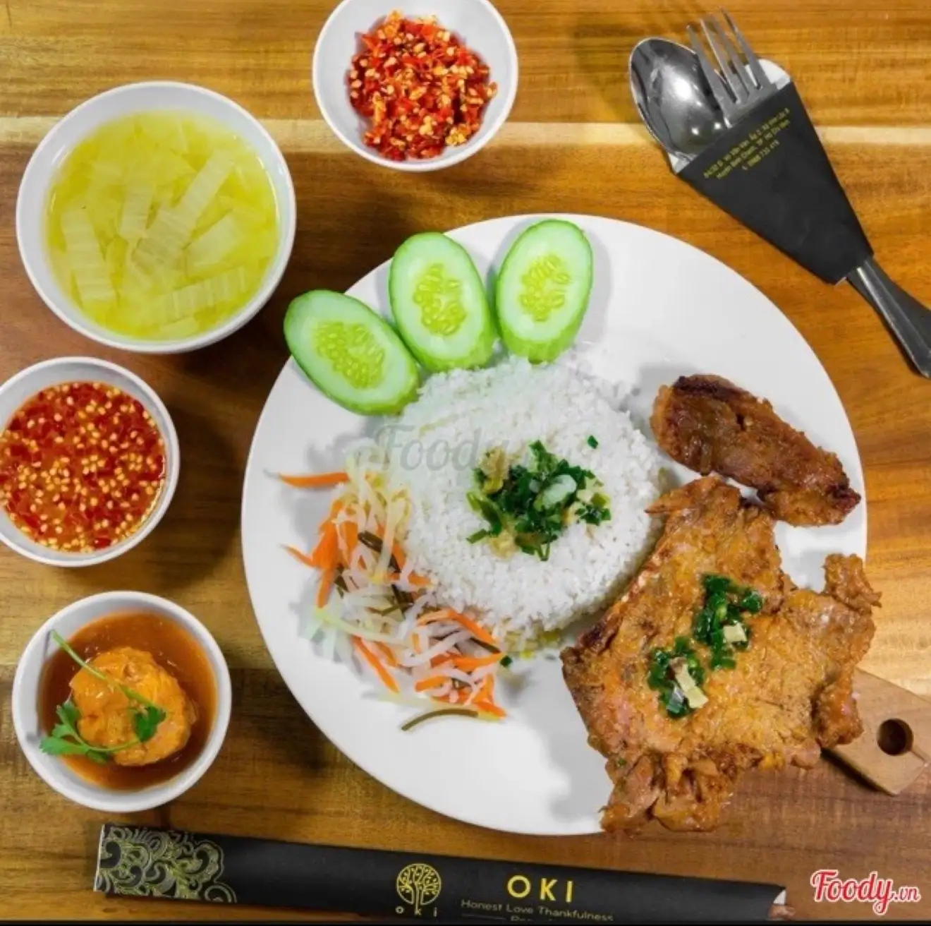 Cơm tấm Sườn - Xíu mại - 75.000 ₫ tại Quán Ăn Oki - Cơm Tấm, Cơm Văn Phòng & Bún Thịt Nướng - Võ Văn Vân