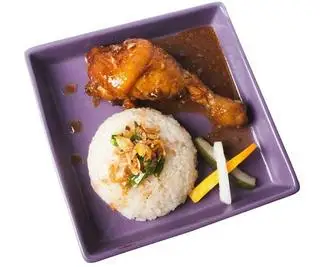 Hình ảnh Xôi đùi gà nướng