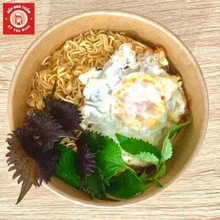 Hình ảnh Mì tôm trứng ốp la 