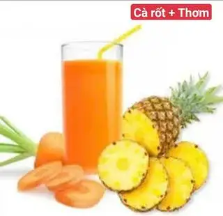 Ép Cà Rốt + Thơm ly 700ml - 35.000 ₫ tại Ku Pin - Trái Cây Mix, Cà Phê Phin & Nước Ép - Đường Số 17