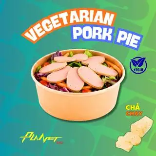 Hình ảnh SALAD CHẢ CHAY X NẤM (VEGAN)