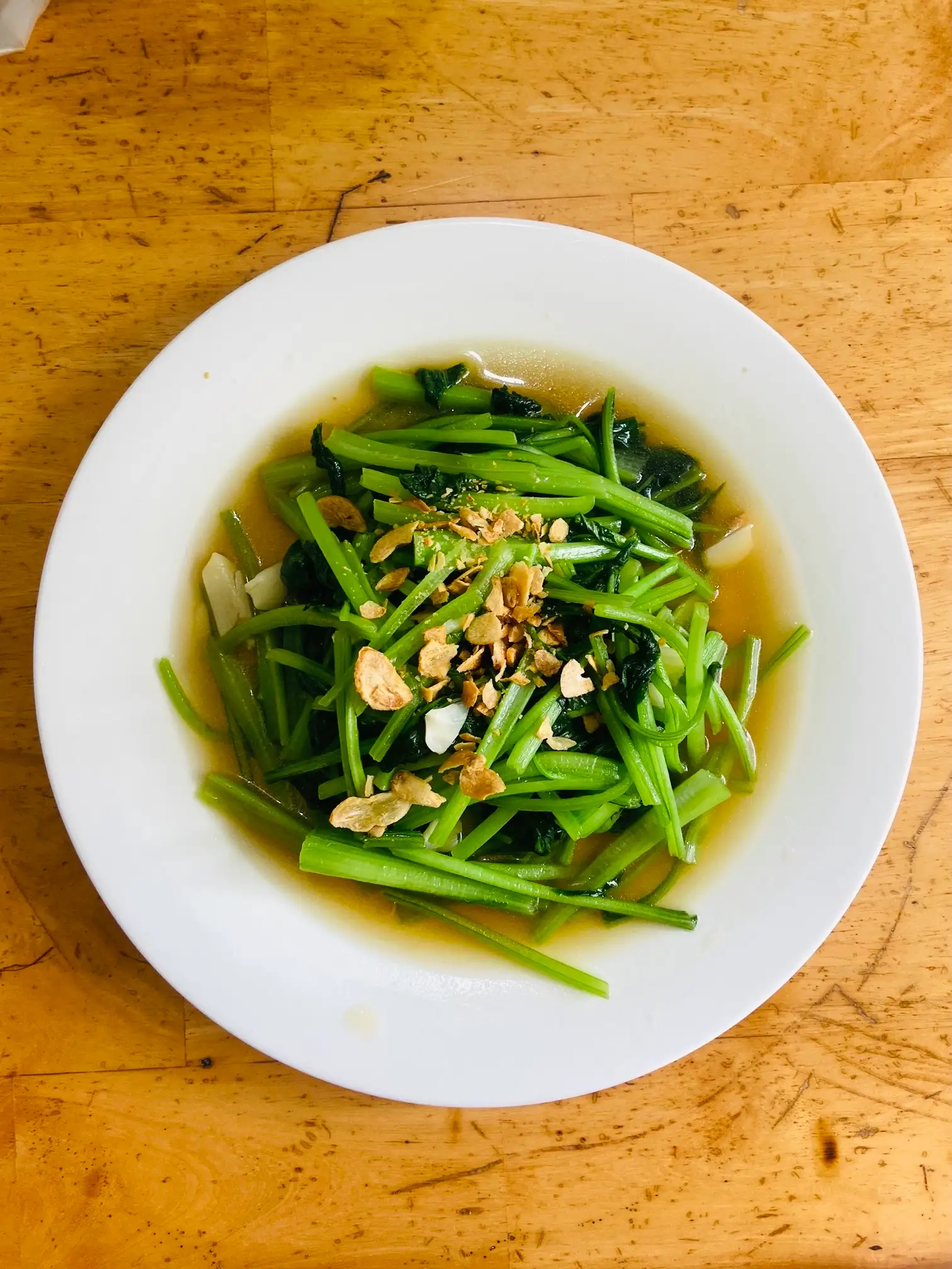Hình ảnh Cải thìa xào tỏi