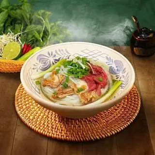 Hình ảnh Phở tái nạm gầu bò viên