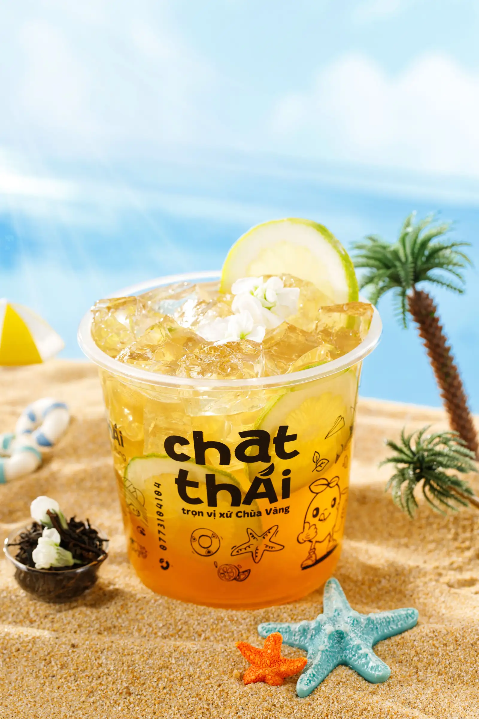 Hình ảnh Trà Nhài Chanh Thơm