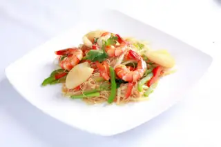Hình ảnh bún gạo xào hải sản